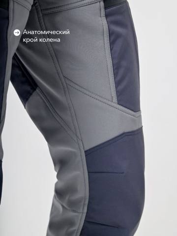 Брюки женские Softshell "Истра" (серый)