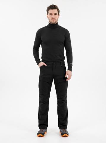 Брюки летние треккинговые Softshell "Трек-Н" (черный/черный)