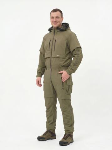 Комбинезон противоэнцефалитный Softshell "Турист Н" (оливковый)