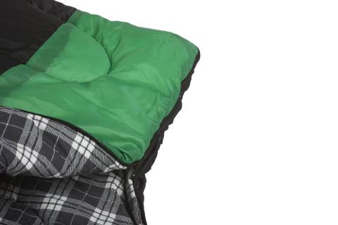 Спальный мешок INDIANA "MAXFORT EXTREME" L-zip (черный) t +9/-27, левый
