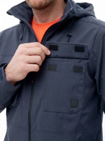 Костюм летний Softshell "Путешественник" (серо-синий)