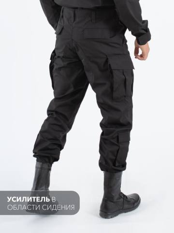 Костюм летний "Атака" (черный)
